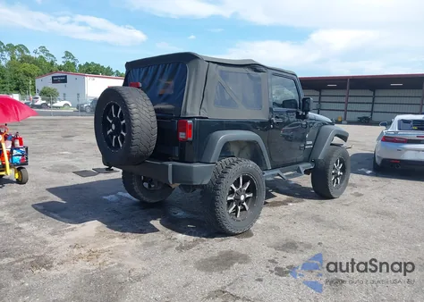 2015 Jeep Wrangler Sport из США, поврежденный, VIN 1C4AJWAG8FL653683